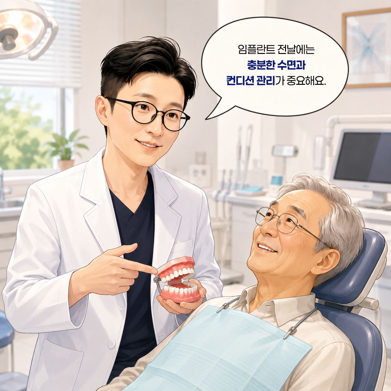 임플란트 전날 조심해야 할 것들